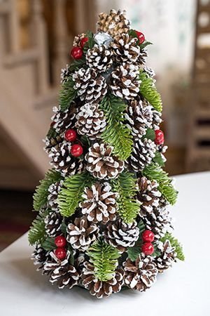 Настольная декоративная ёлка ВАЙТБАРК, 36 см, A Perfect Christmas