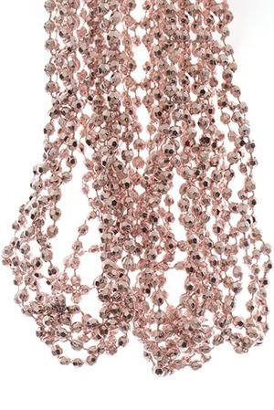 БУСЫ пластиковые БРИЛЛИАНТОВАЯ РОССЫПЬ, 2,7 м, цвет: нежно-розовый, Kaemingk