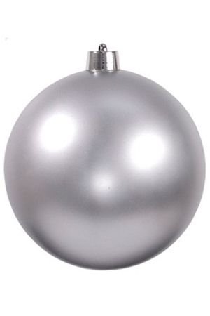 Пластиковый шар матовый, цвет: серебряный, 300 мм, Ели PENERI