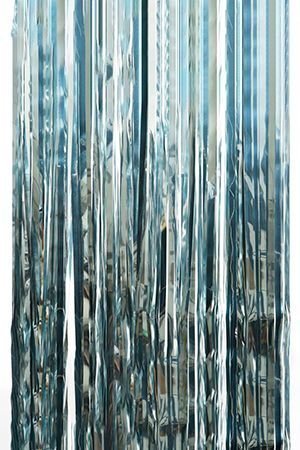 Дождик ёлочный ПРАЗДНИЧНОЕ СИЯНИЕ, серебряный, 90х200 см, Kaemingk