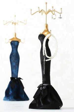 Подставка для ювелирных украшений и бижутерии ГВЕННИ, текстиль, 40х10х12 см, разные модели, Boltze