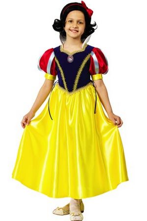 Карнавальный костюм Принцесса Белоснежка, размер 128-64, Батик