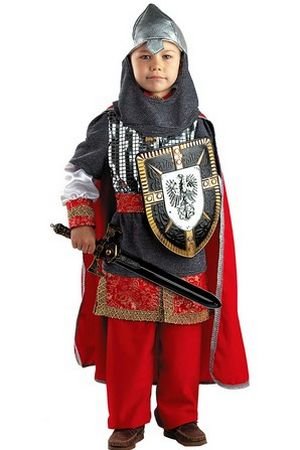 Карнавальный костюм Витязь, размер 140-68, Батик