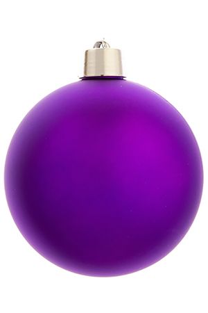 Пластиковый шар матовый, цвет: фиолетовый, 200 мм, Ели PENERI