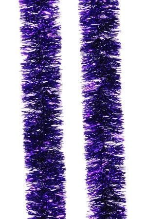 Мишура ПРАЗДНИЧНАЯ, 5 см х 2 м, цвет - фиолетовый, MOROZCO