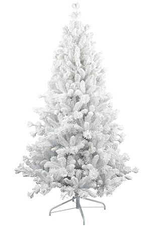 Искусственная ель ТЭДДИ (хвоя - PVC), флокированная, белая, 150 см, A Perfect Christmas