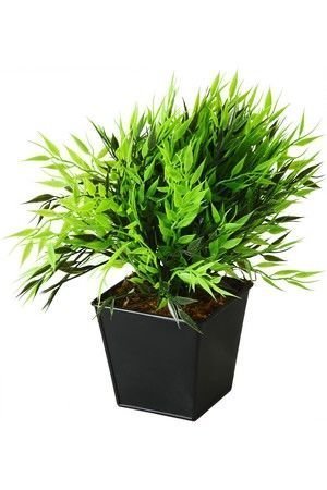 Искусственное растение ИГЛИЦА, в горшке, пластик, 12 см, Boltze