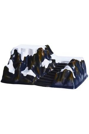 Горное плато заснеженное, коричневое с белым, 45х26х28 см, Koopman International