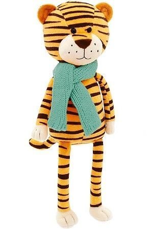Мягкая игрушка Тигрёнок Санни в мятном шарфике, 21 см, ORANGE TOYS