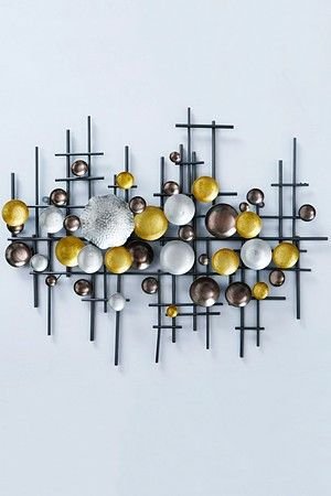Декоративное настенное панно КОЛОРИ, металлическое, 82х101 см, Boltze