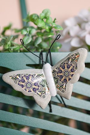 Керамический декор Бабочки