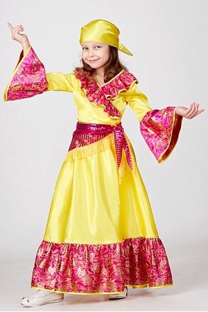 Цыганский костюм для девочки: как создать интересный образ