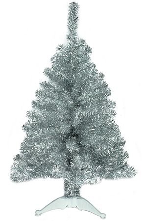 Искусственная елка СЕВЕРНОЕ СИЯНИЕ, серебряная, металлизированная пленка, 1.2 м, MOROZCO