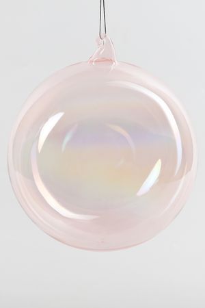 Елочный шар ROYAL CLASSIC стеклянный, цвет: розовый перламутр, 150 мм, Winter Deco