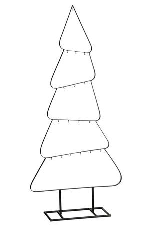 Подставка для украшений ЁЛКА ФЕРЛИ, металл, чёрная, 117х53 см, Edelman