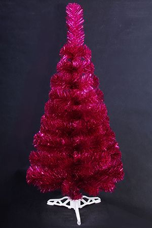 Искусственная елка СОФИЯ темно-розовая, настольная, (хвоя - PVC), 90 см, Ели PENERI