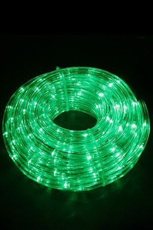 ДЮРАЛАЙТ LED (светодиодный) 3-х проводной, зеленый, 13 мм, катушка 10 м, Торг-Хаус