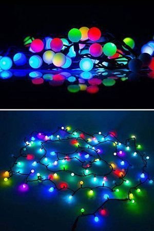 Светодиодные гирлянды на Новый Год: Виды LED гирлянд - MBRIGHT
