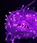Электрическая гирлянда фиолетовая